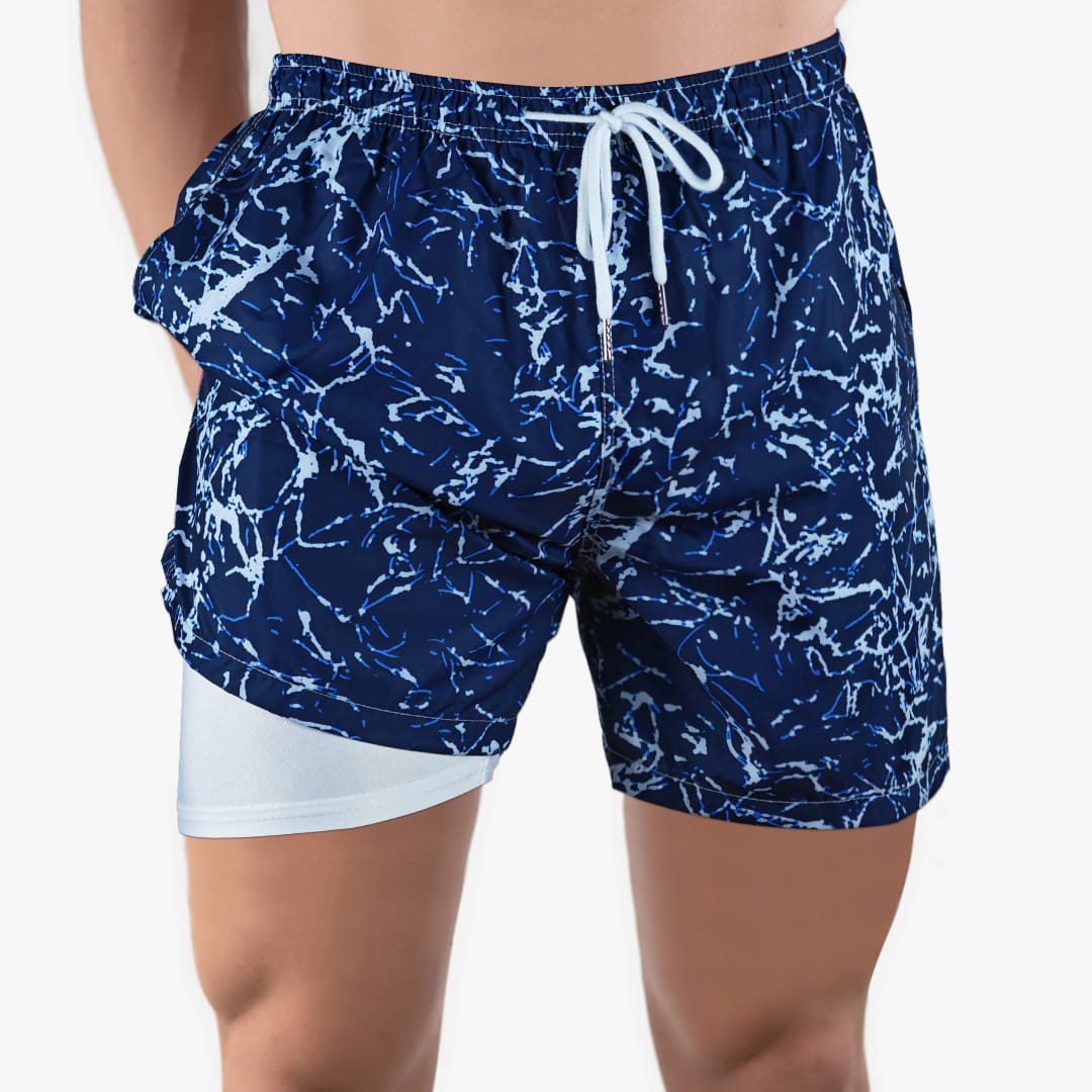 High Tides - 6 Mid-Length Hybrid Shorts