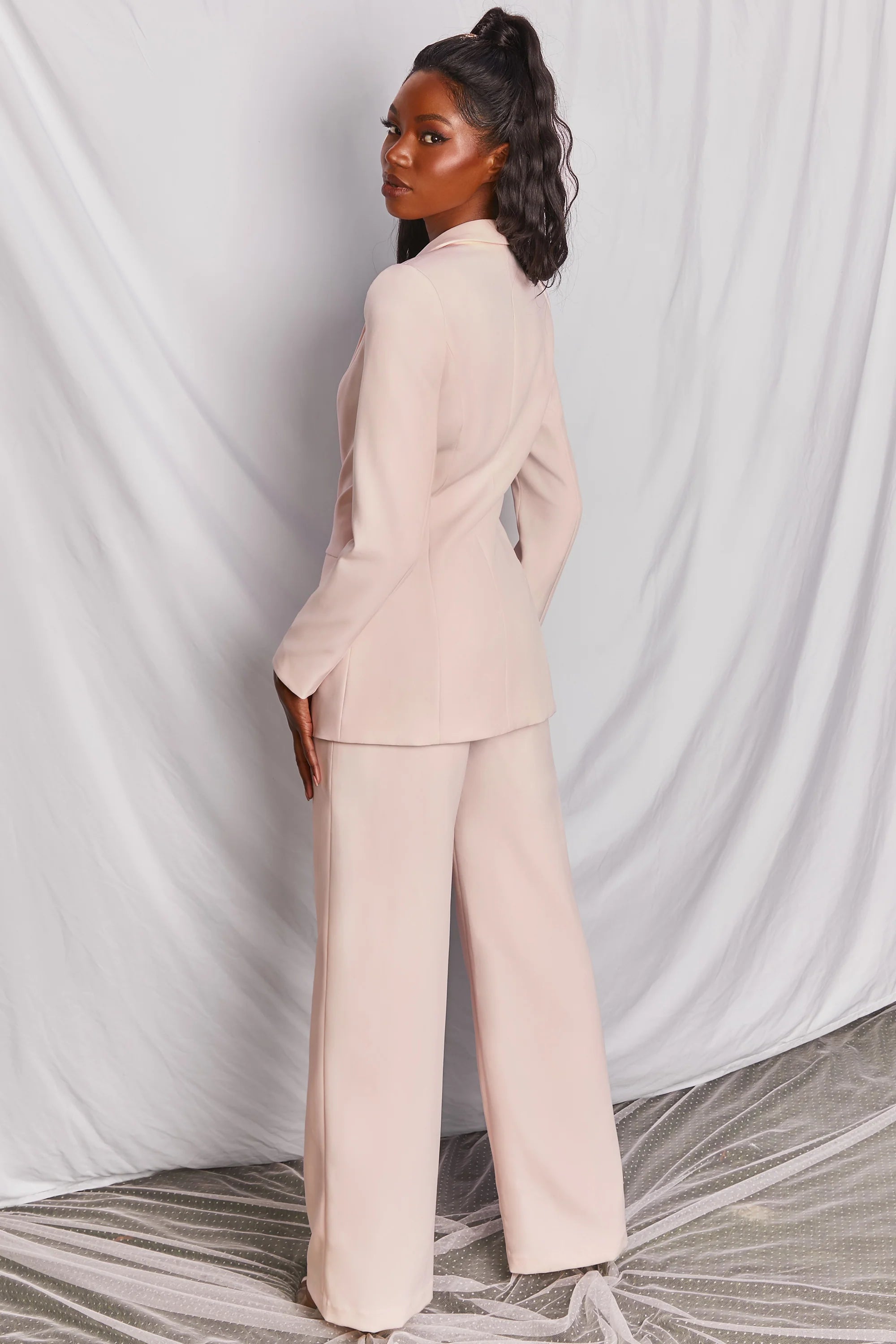 Oversized Blazer in Pink