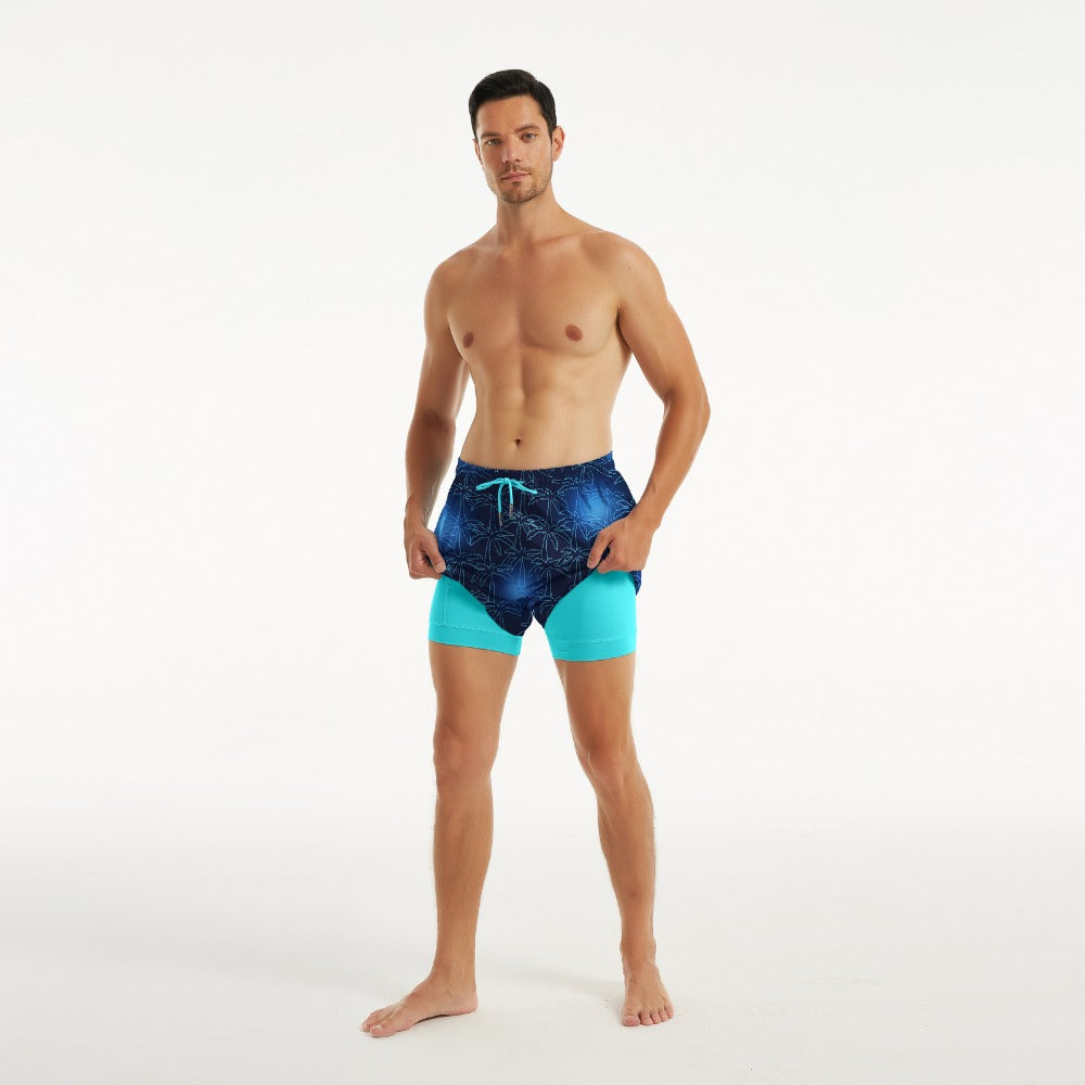 Blue Palms - Compression Liner Hybrid Shorts