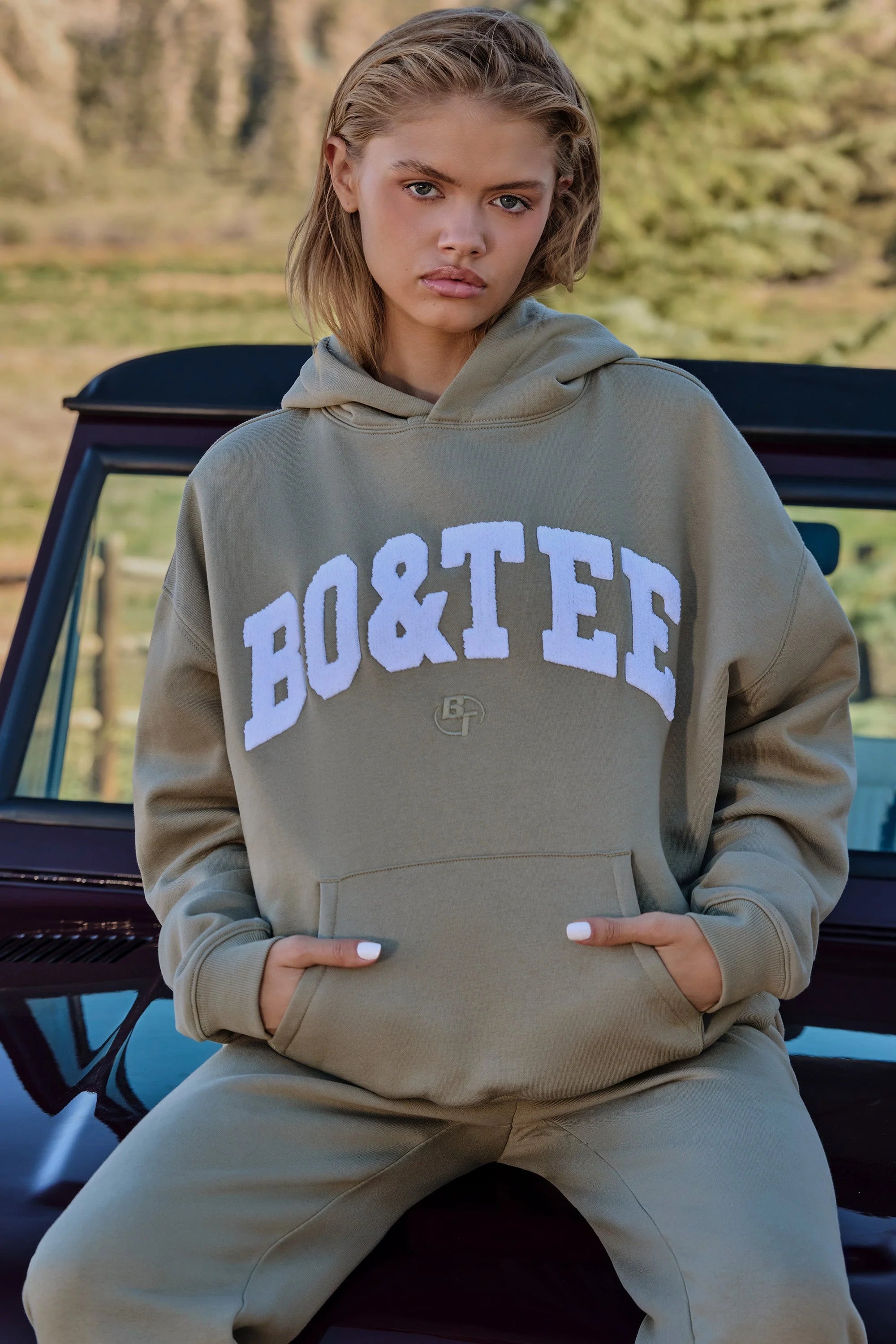 Bo+Tee Lounge Bundle in Olive