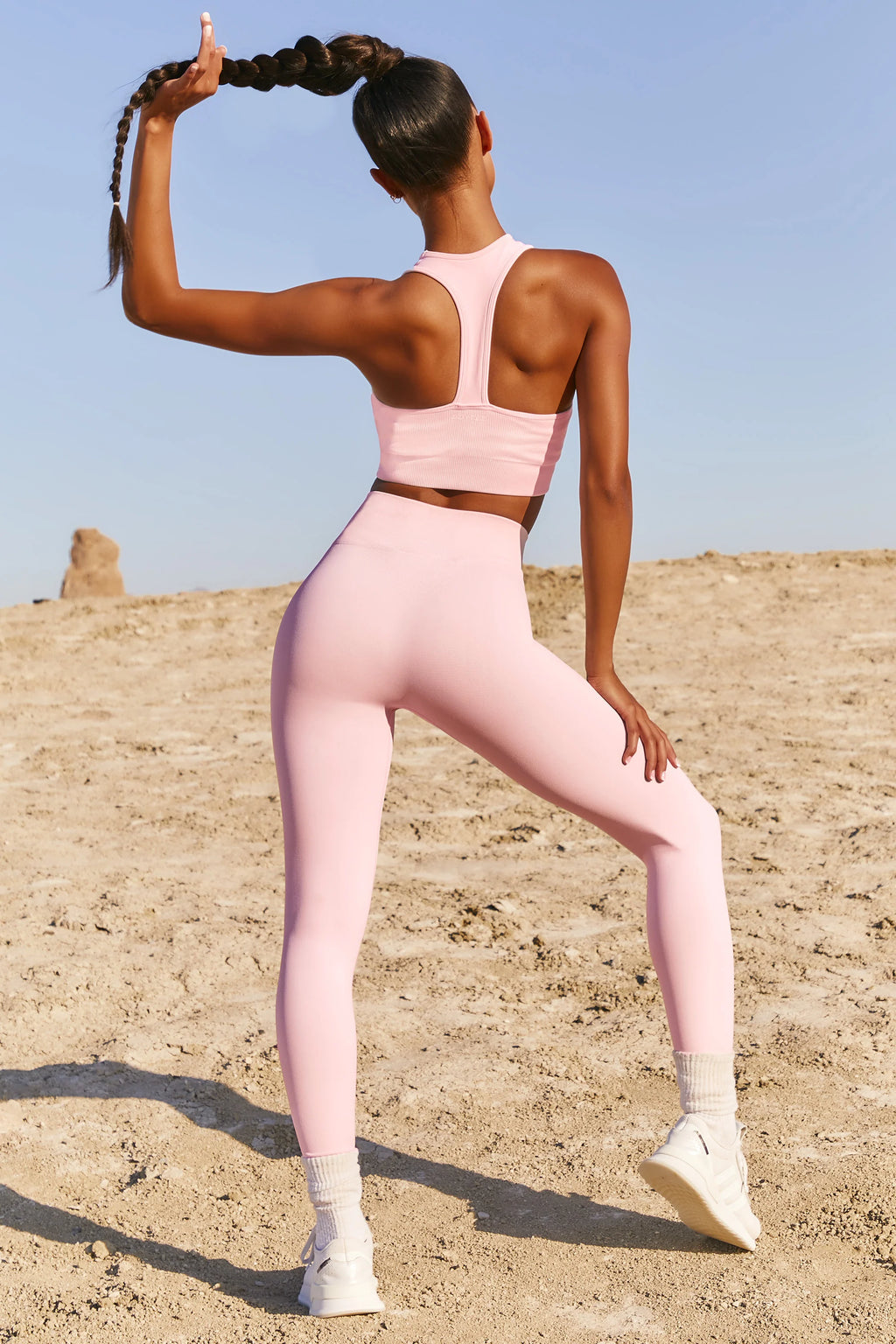 Commitment Seamless Full Length Leggings in Pink