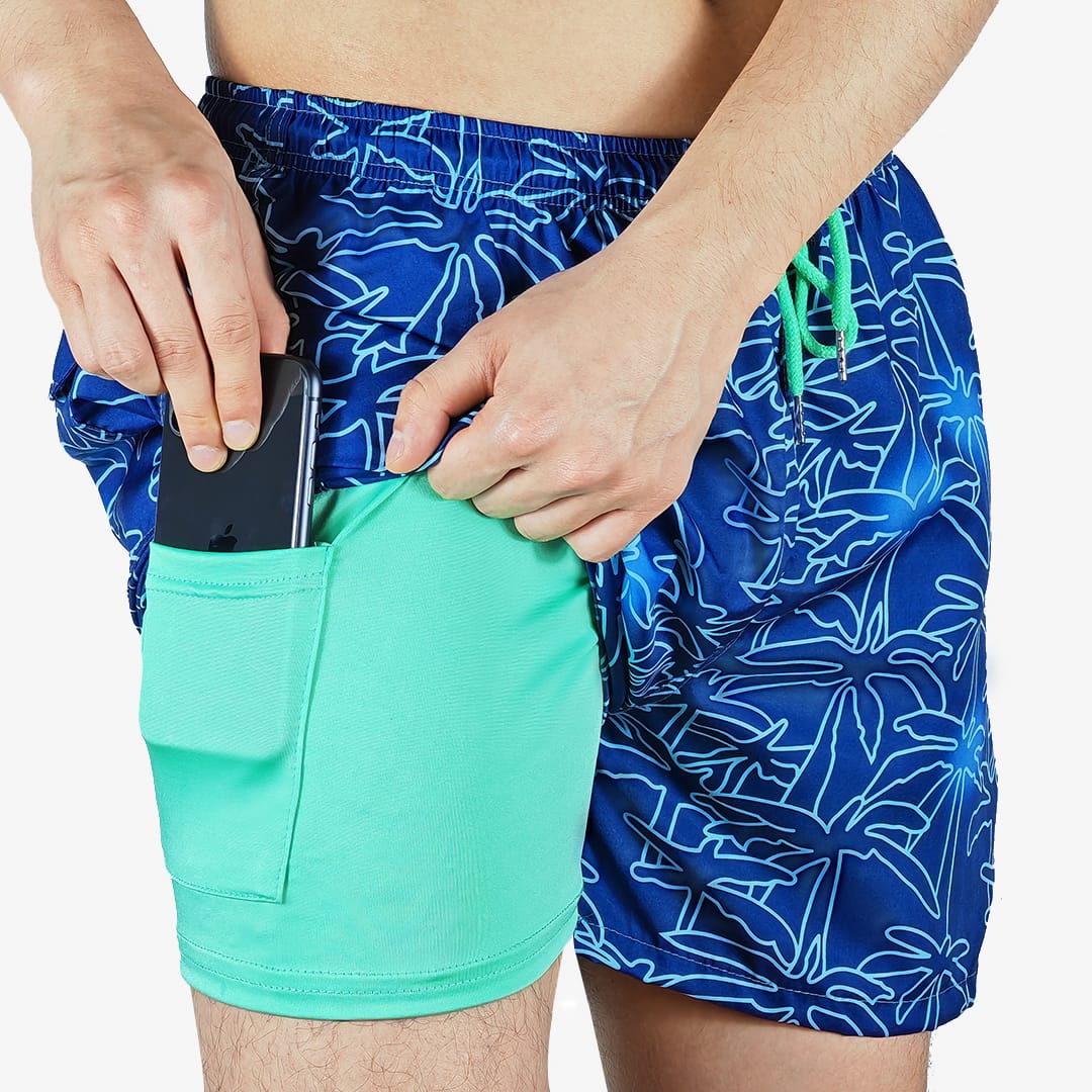 Blue Palms - Compression Liner Hybrid Shorts