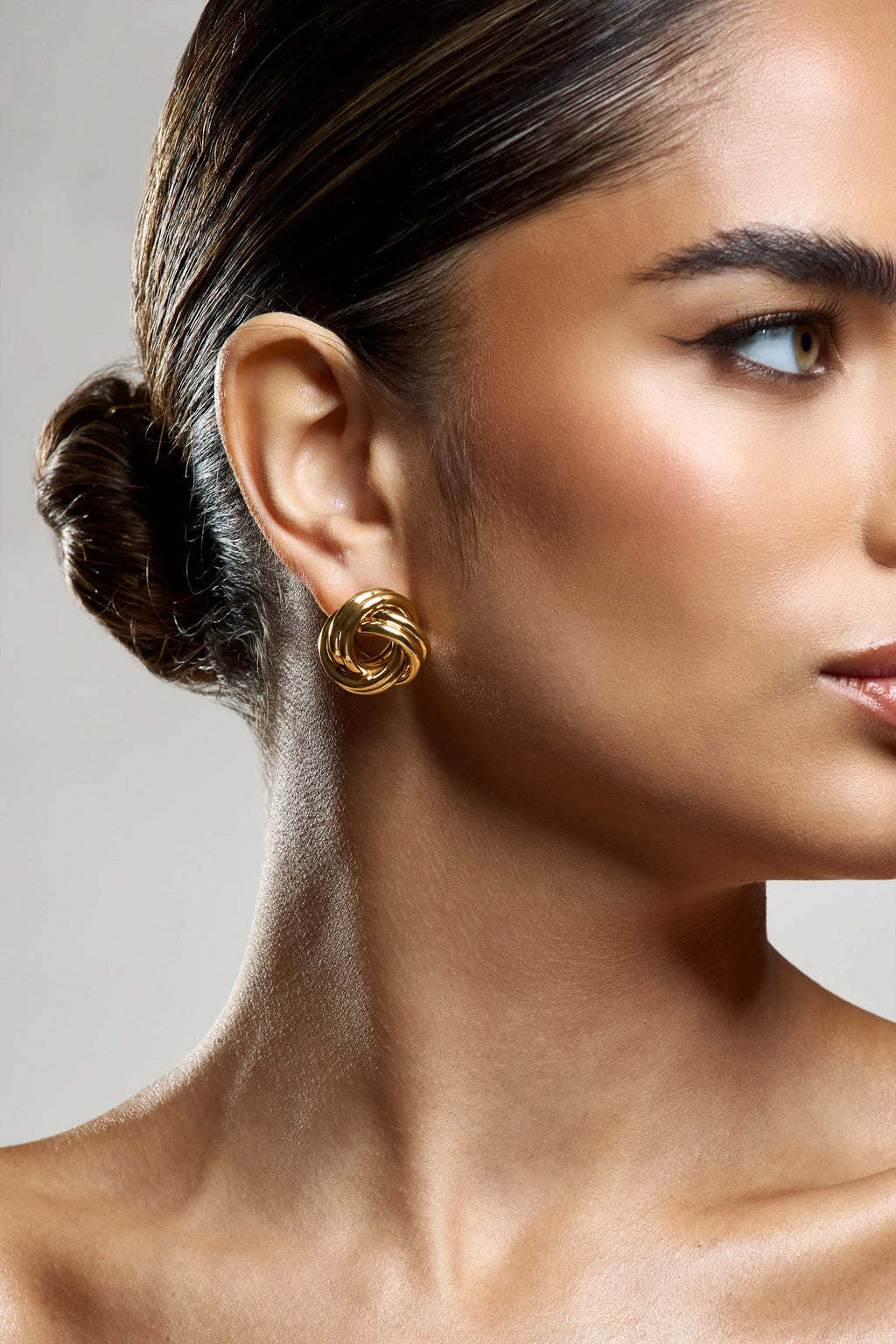 Ohio | Gold Knot Earrings
