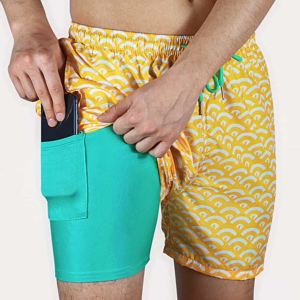 Cameo Shell - 6 Mid-Length Hybrid Shorts