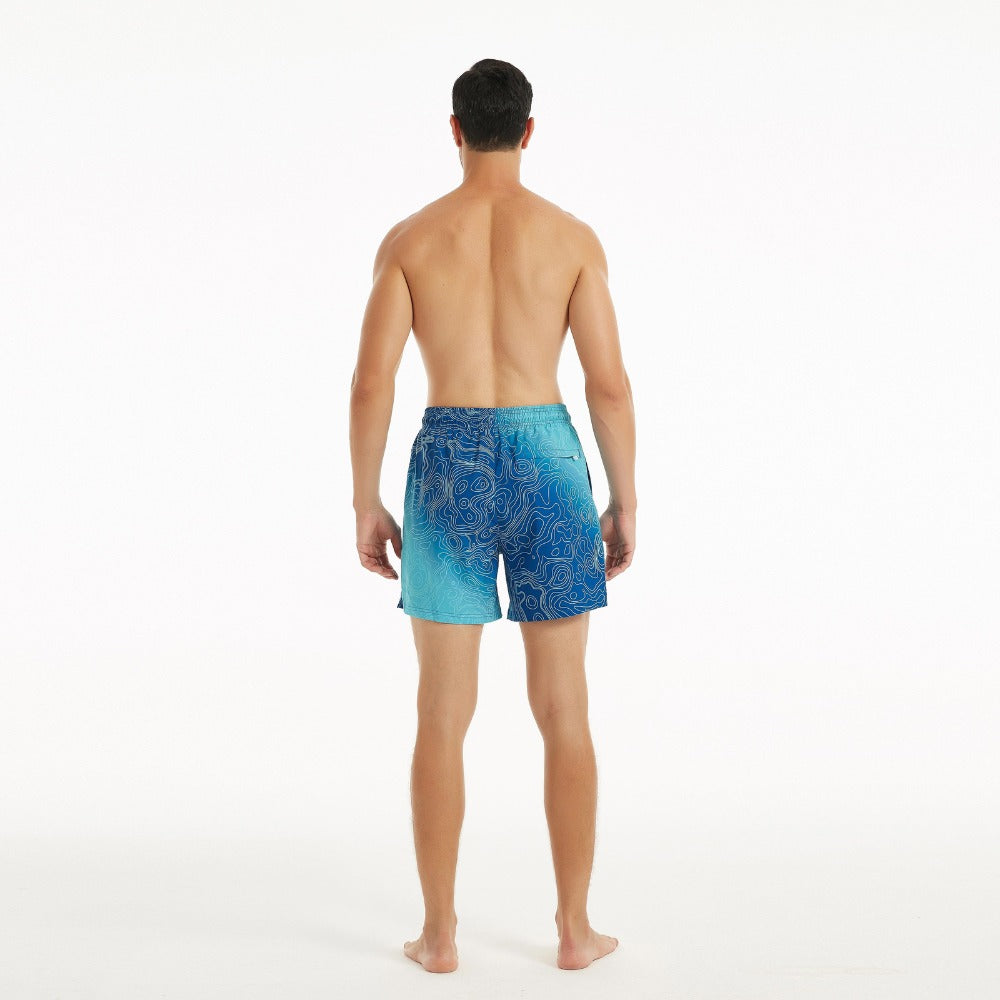 Ocean Depths - Compression Liner Hybrid Shorts