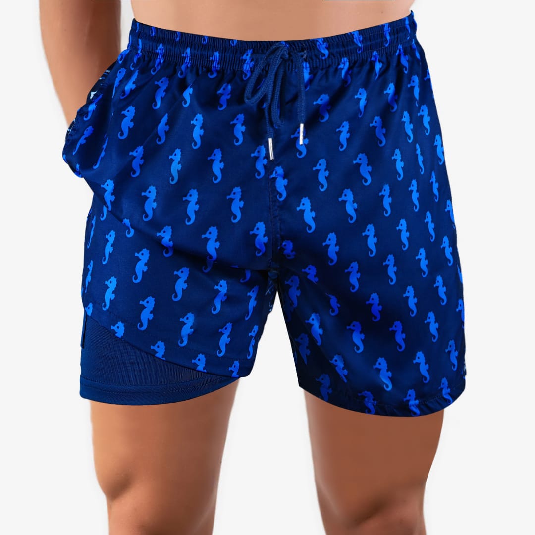 Dark Horse - 6 Mid-Length Hybrid Shorts