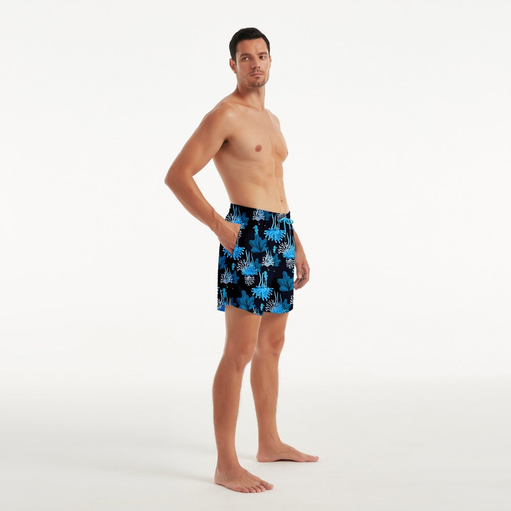 Blue Coral - Compression Liner Hybrid Shorts
