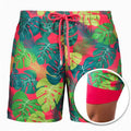 Green Leaves - 6 Mid-Length Hybrid Shorts