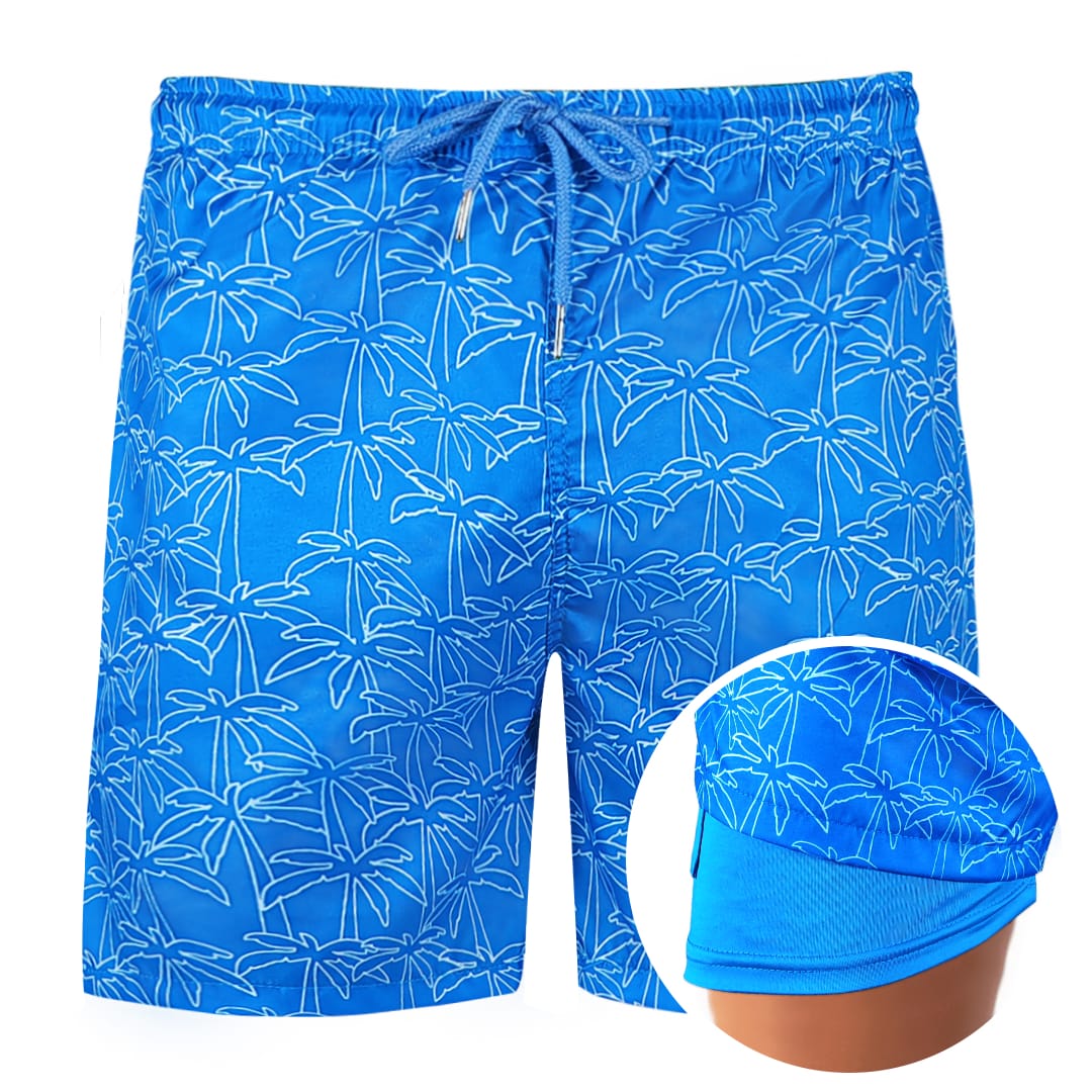 Banana Tree- 6 Mid-Length Hybrid Shorts