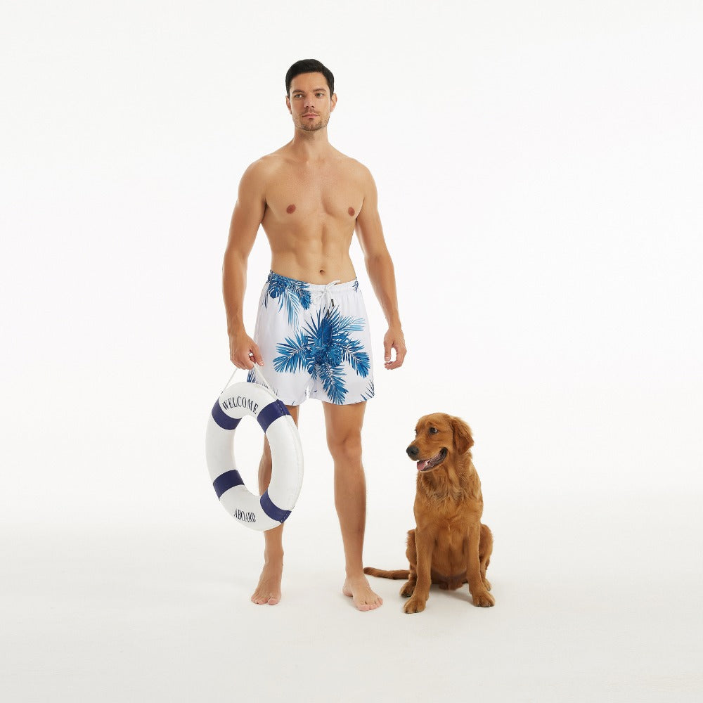 Coconut Tree – Compression Liner Hybrid Shorts