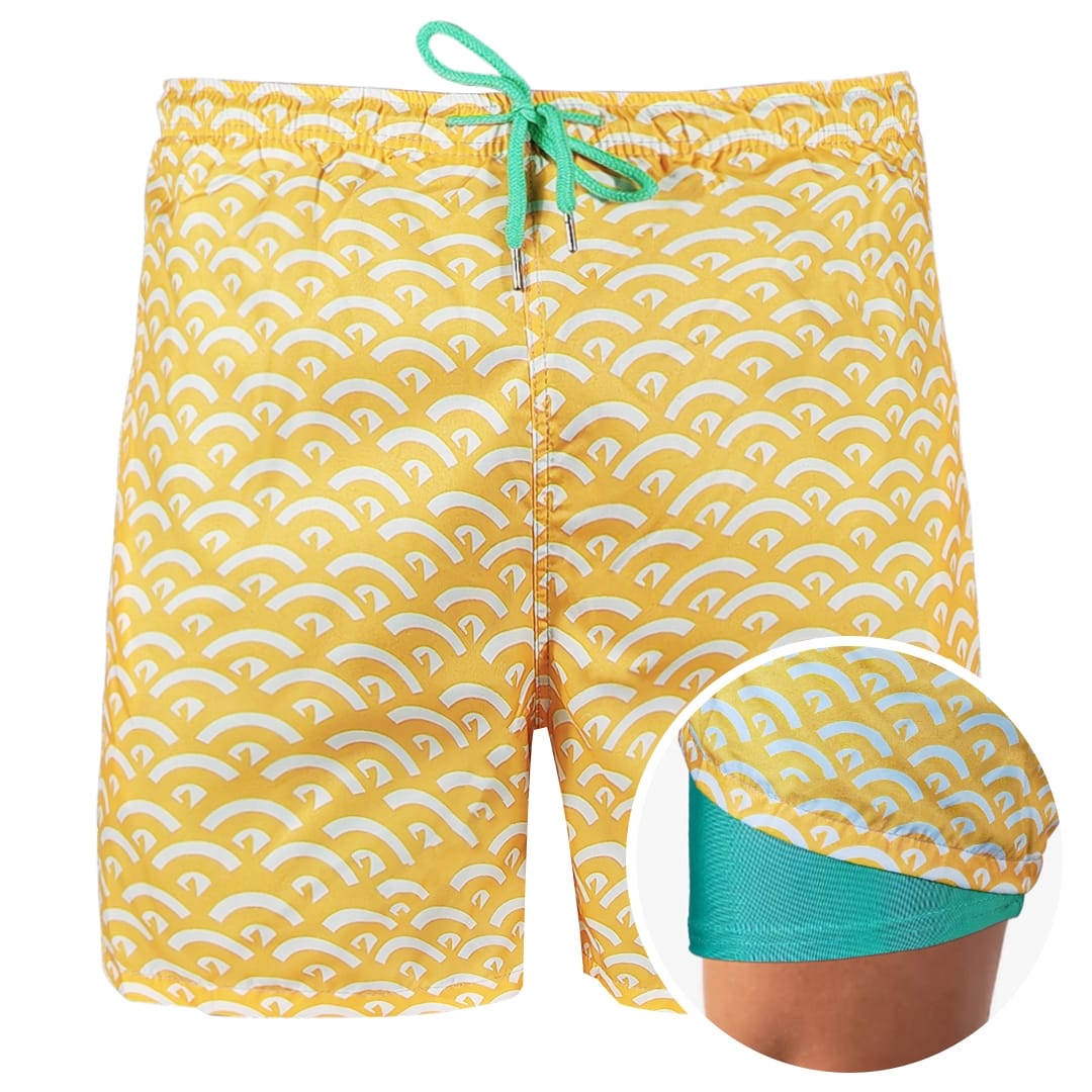 Cameo Shell - 6 Mid-Length Hybrid Shorts