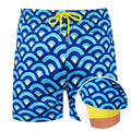Miami Clouds - 6 Mid-Length Hybrid Shorts