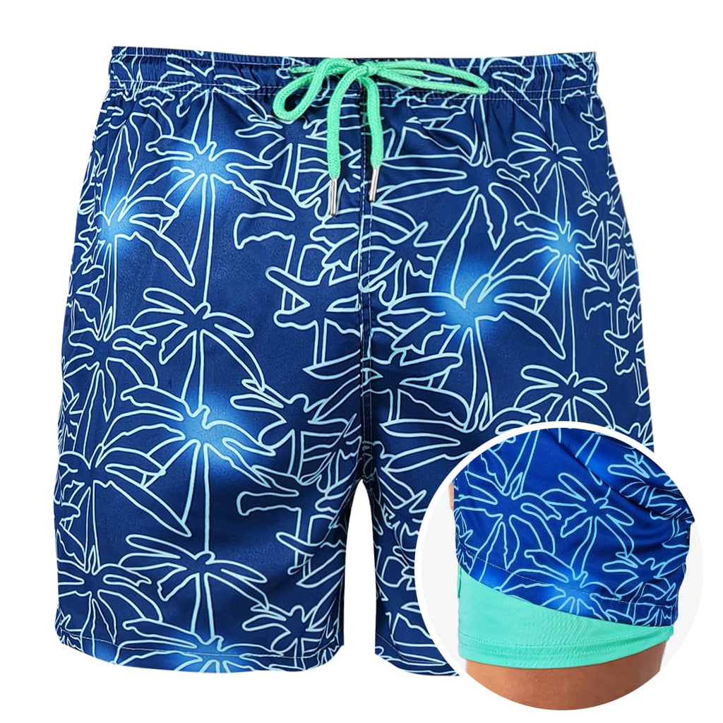 Blue Palms - Compression Liner Hybrid Shorts