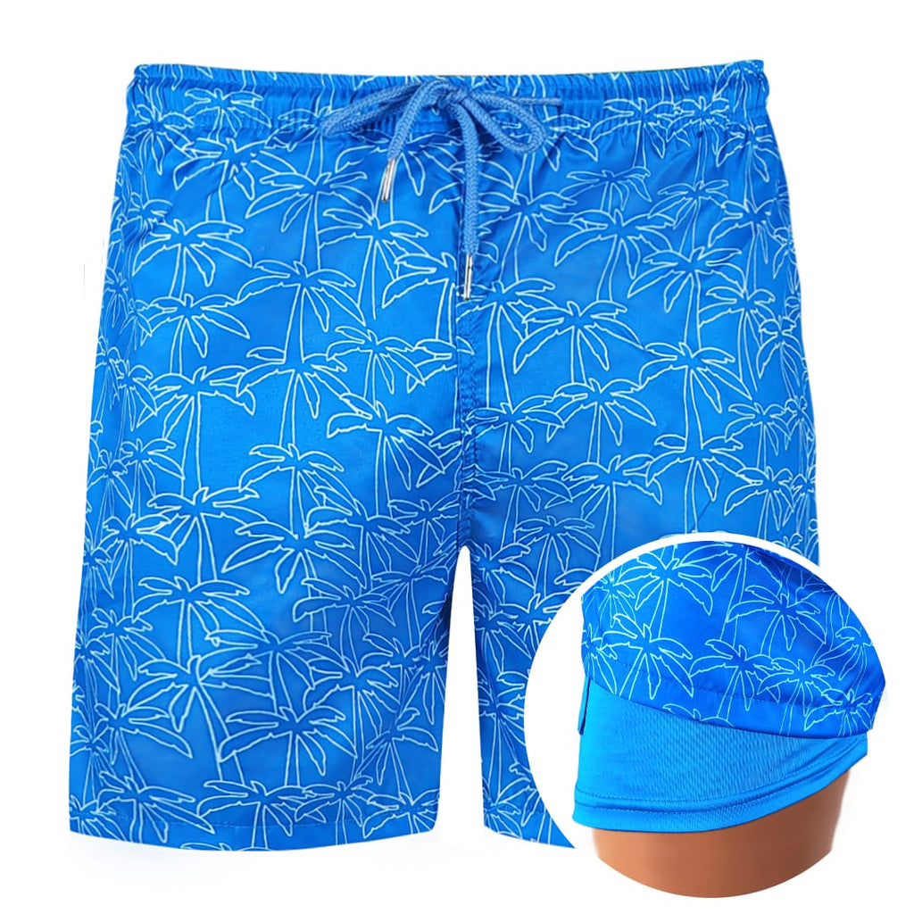 Banana Tree- 6 Mid-Length Hybrid Shorts