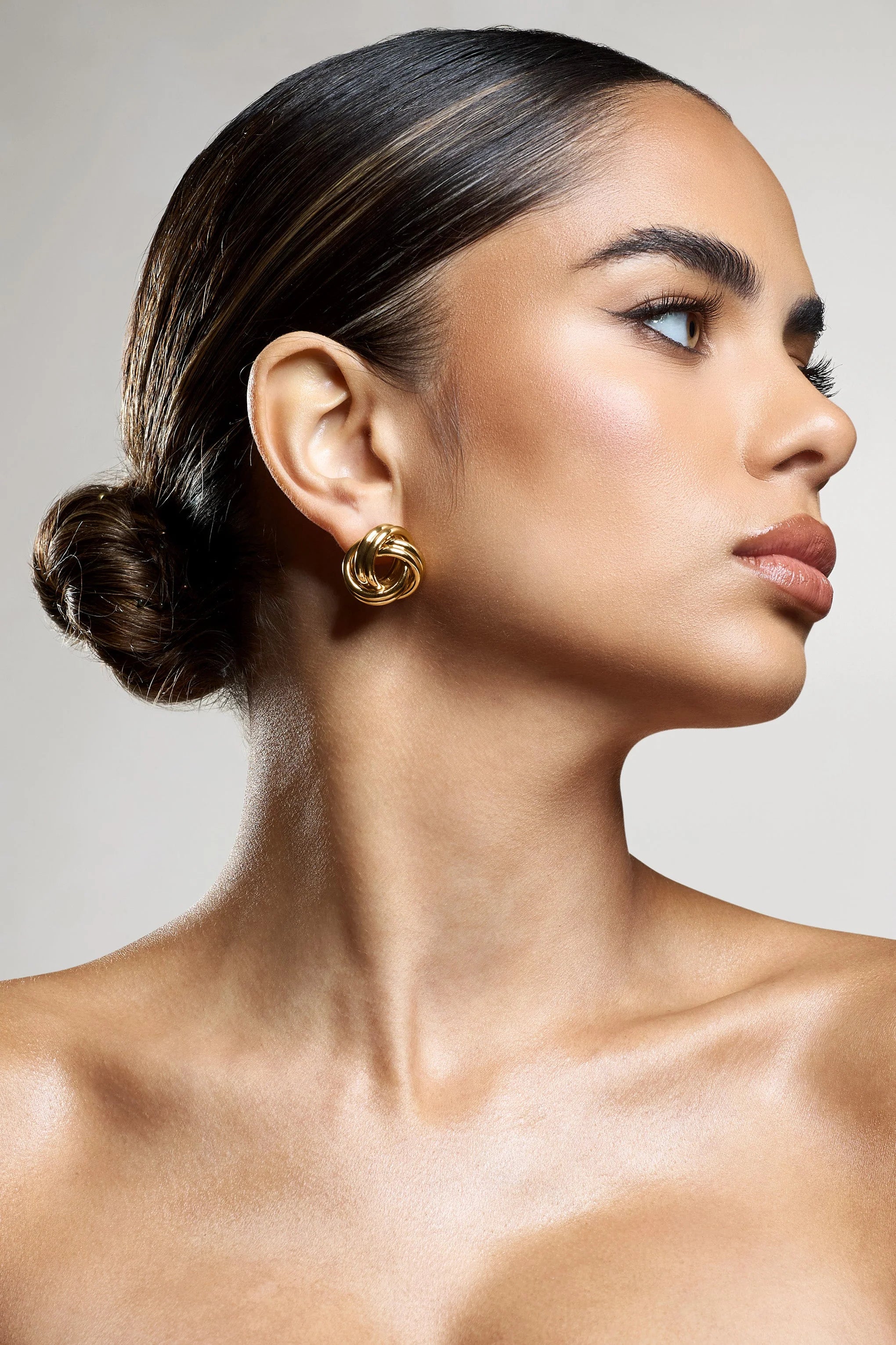 Ohio | Gold Knot Earrings