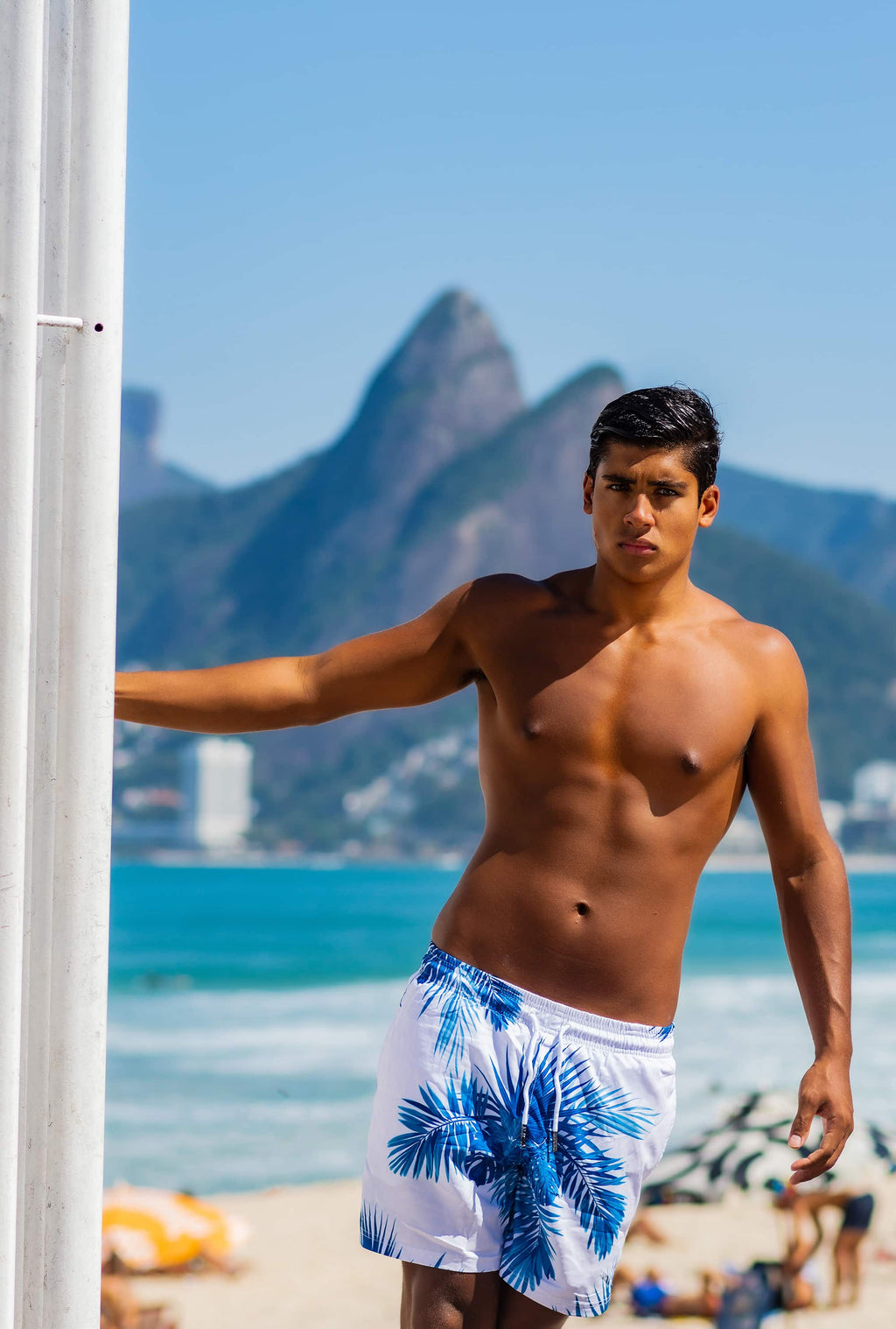 Coconut Tree – Compression Liner Hybrid Shorts