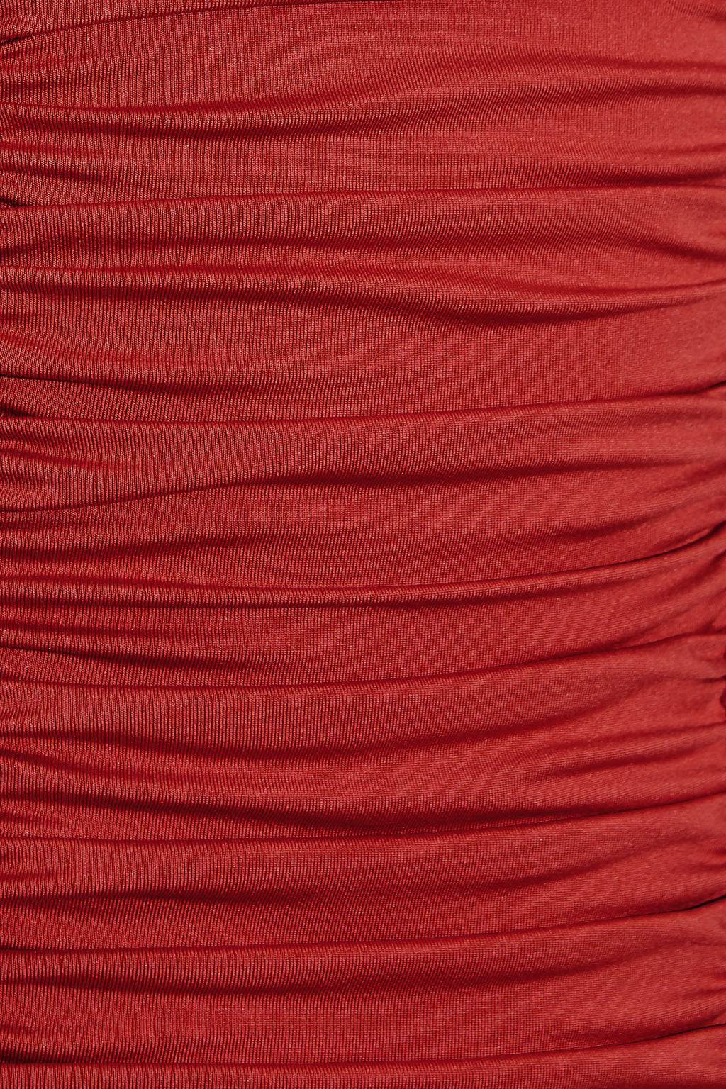 So Into You Ruched Bodycon Mini Dress in Red