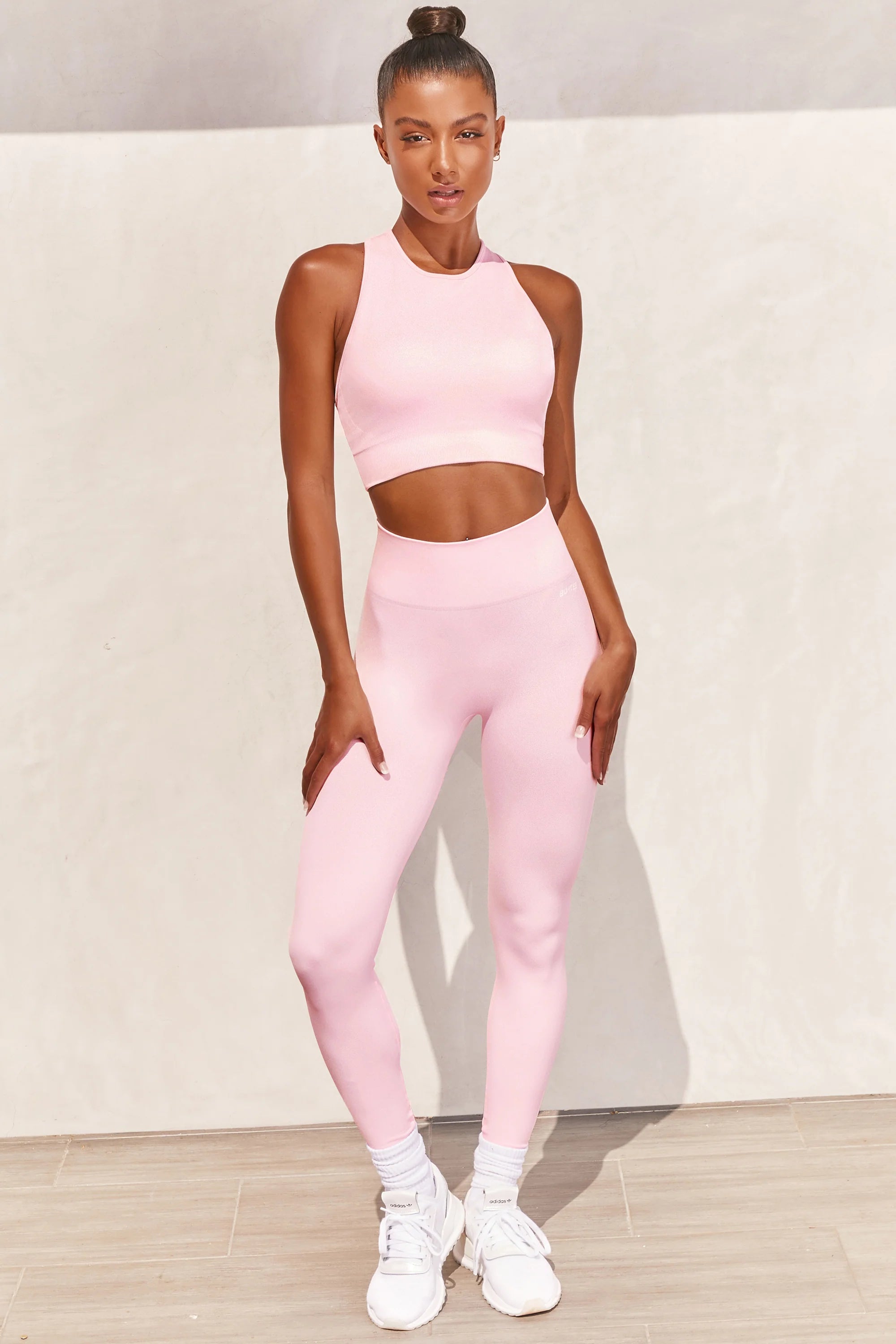 Commitment Seamless Full Length Leggings in Pink