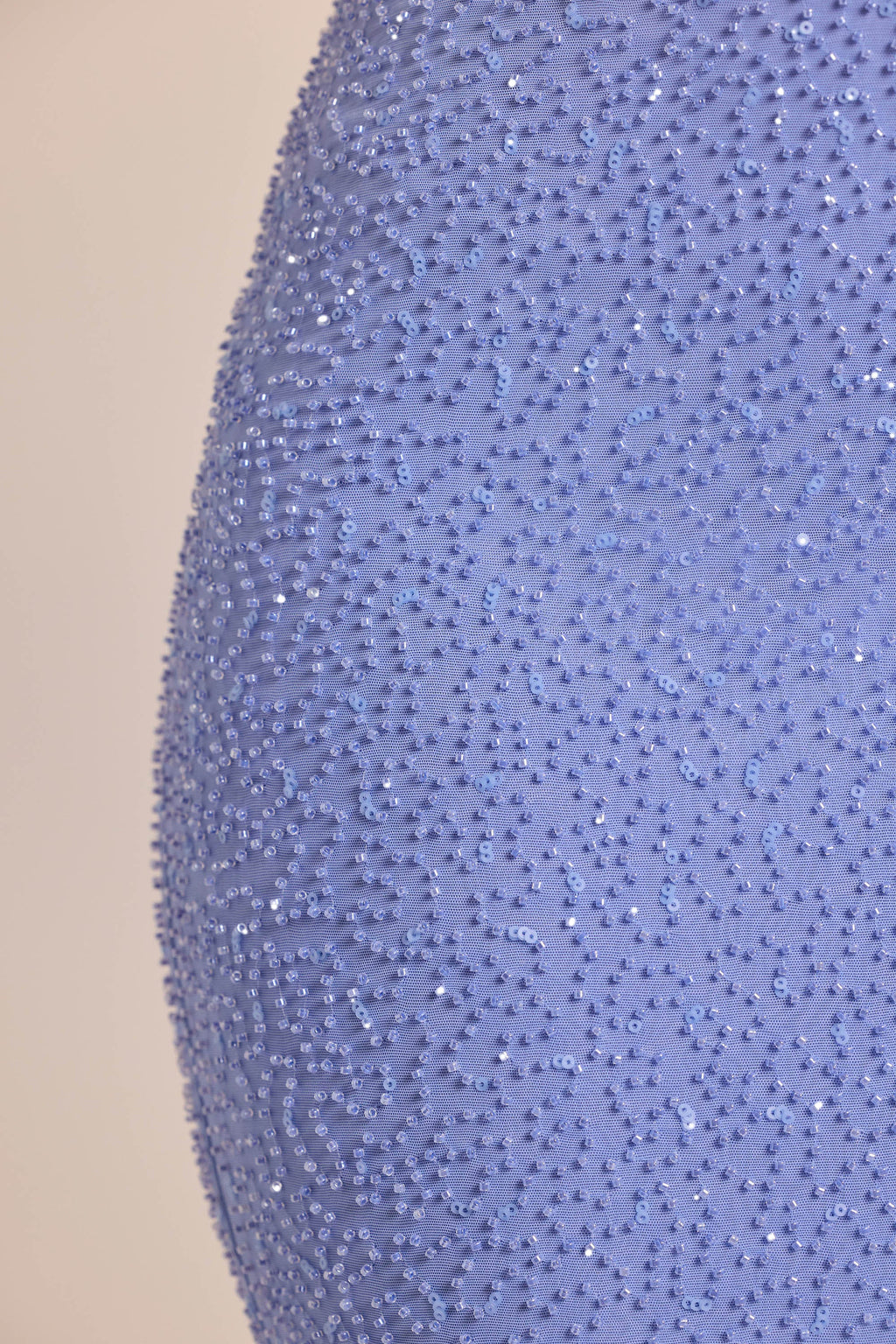 Embellished Strapless Corset Top in Powder Blue
