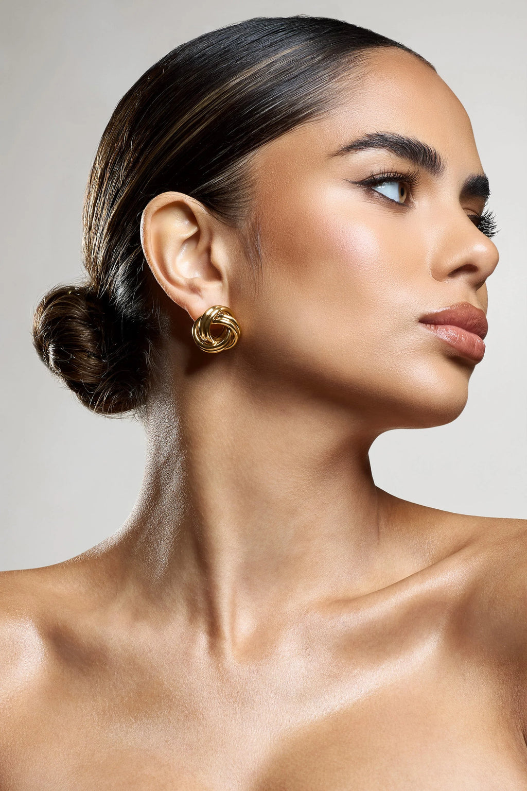 Ohio | Gold Knot Earrings