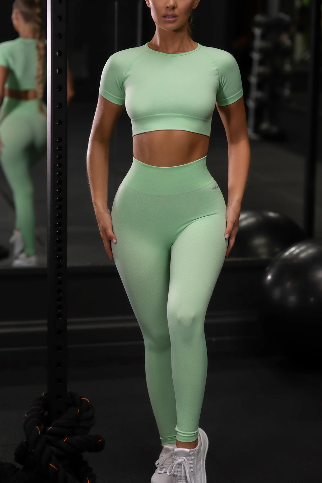 Unstoppable Seamless Full Length Leggings in Green