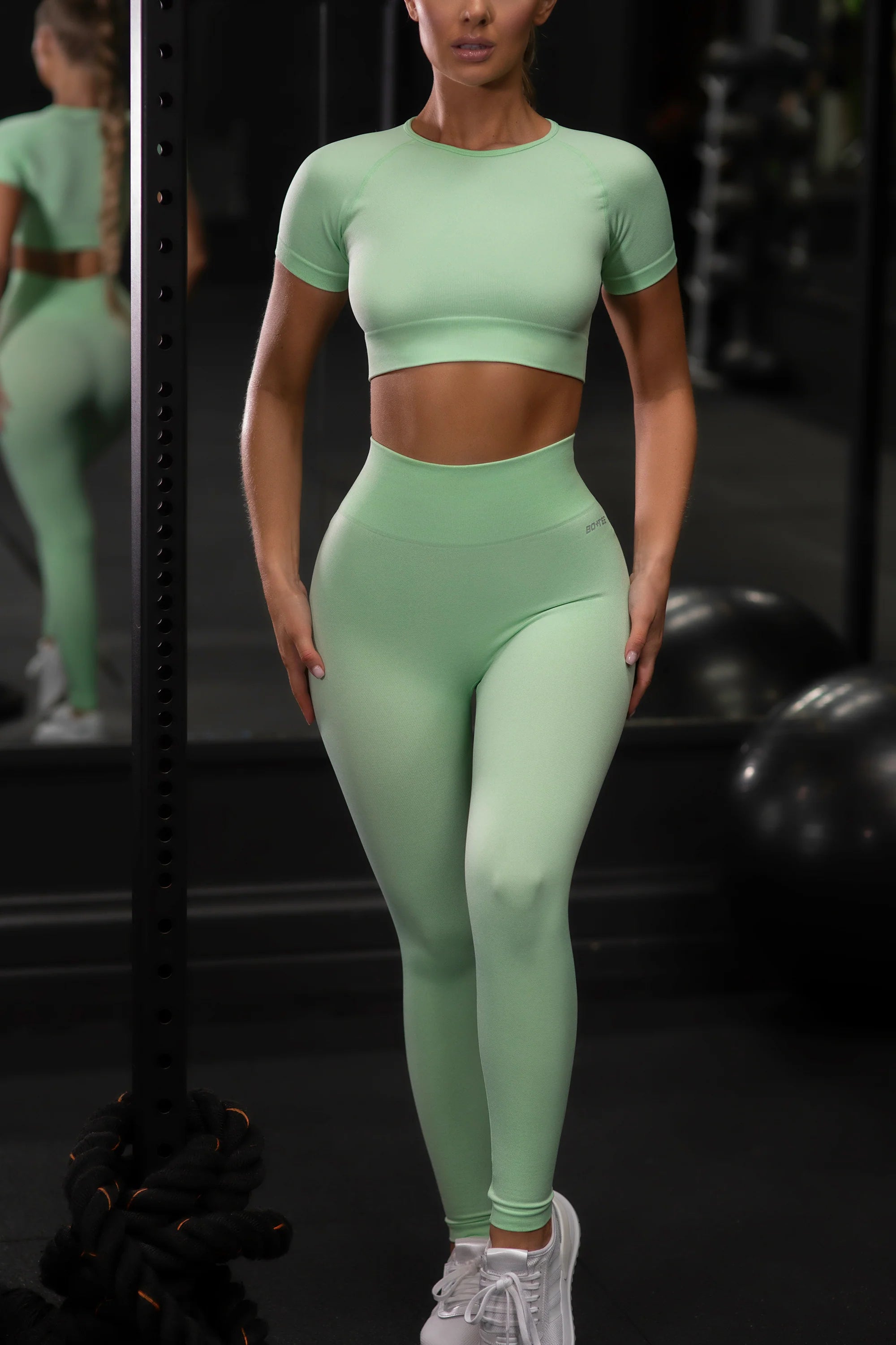Unstoppable Seamless Full Length Leggings in Green