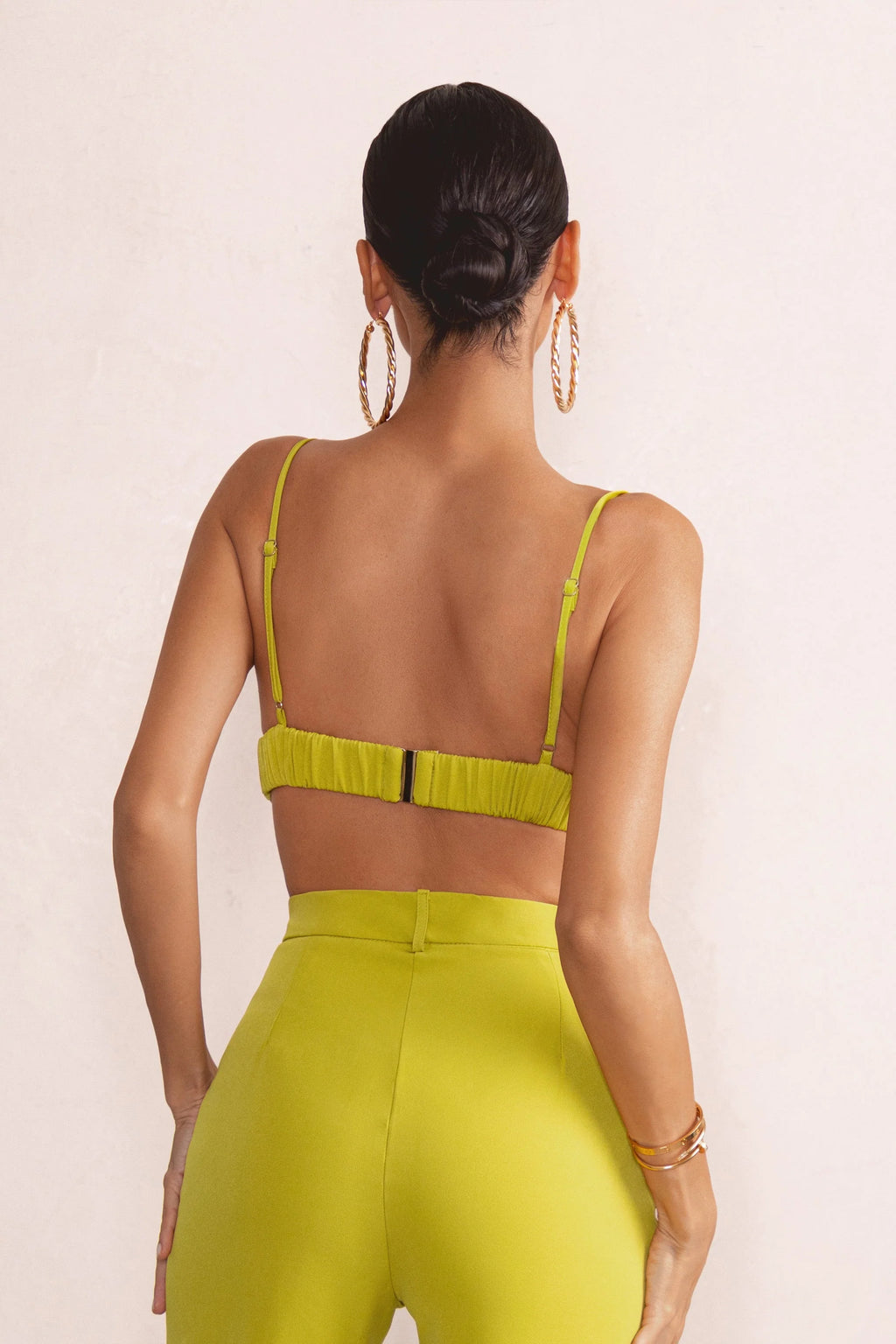 Sumptuous | Yellow Cami Strap Bralette