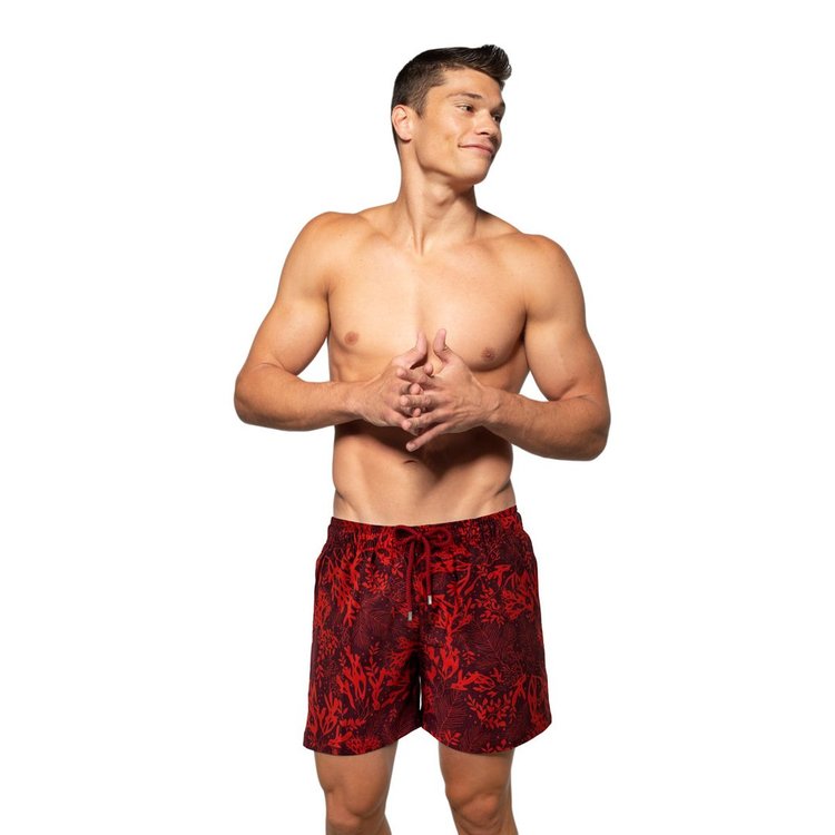 Red Reef - 6 Mid-Length Hybrid Shorts