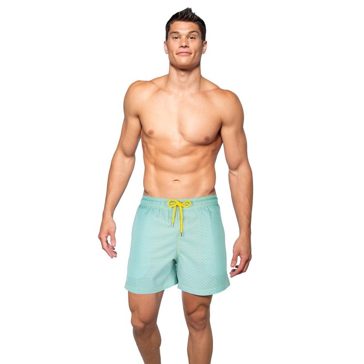 Blue Paradise - 6 Mid-Length Hybrid Shorts