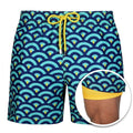 Miami Clouds - 6 Mid-Length Hybrid Shorts