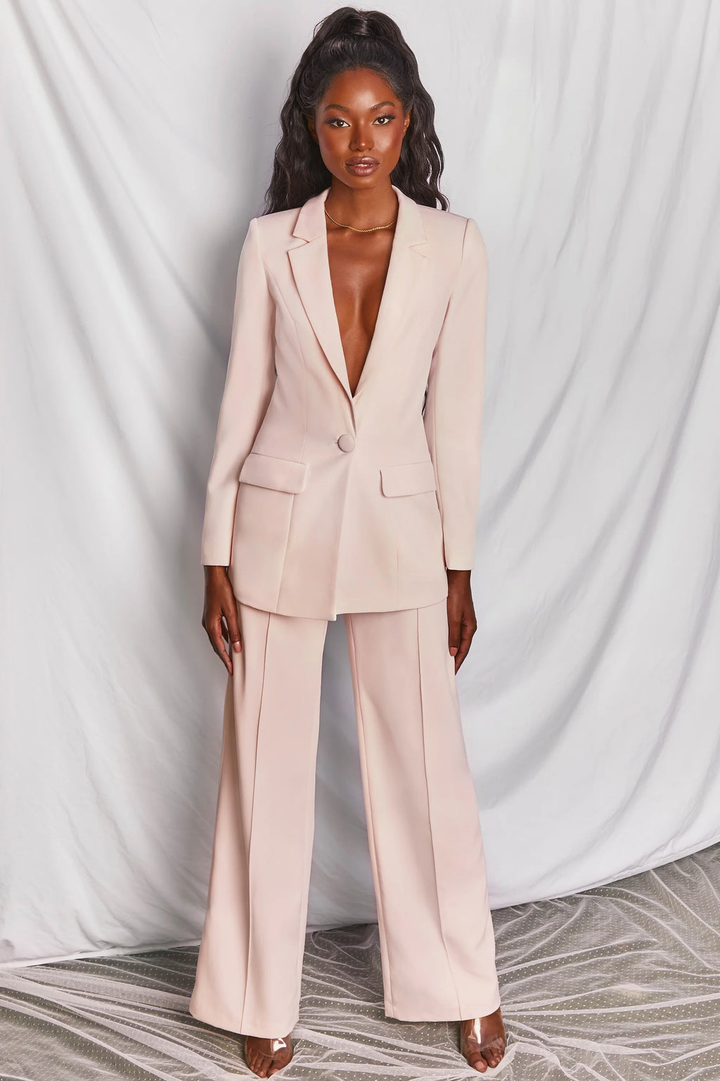 Oversized Blazer in Pink