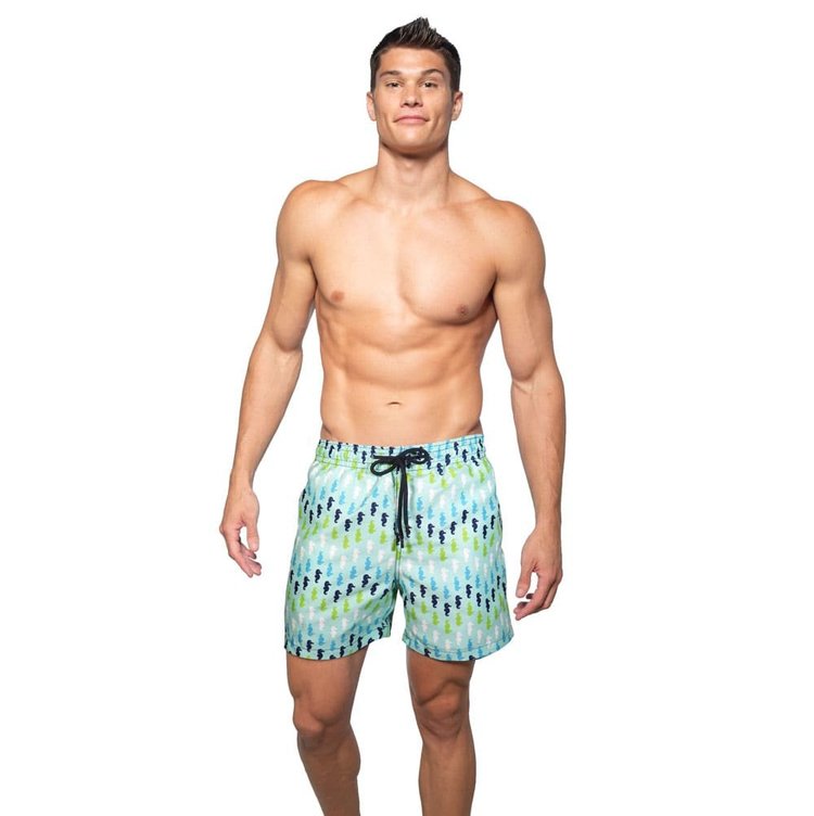 Hippocampus Crush - 6 Mid-Length Hybrid Shorts