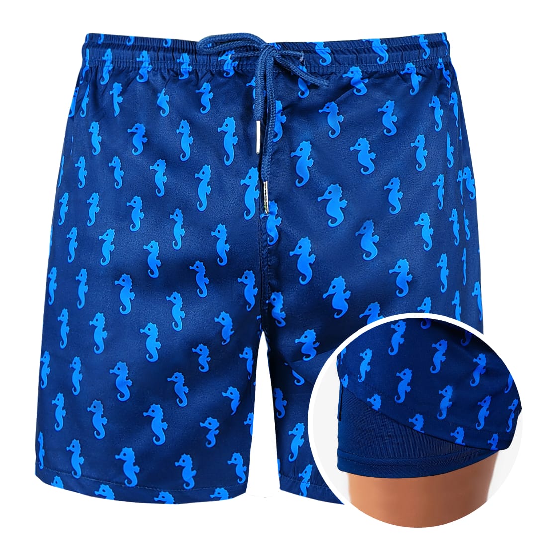 Dark Horse - 6 Mid-Length Hybrid Shorts